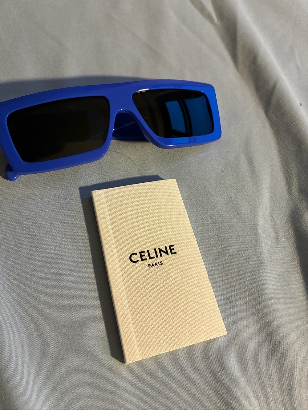 Celine Paris Glossy Royal Blue Sunglasses Arm